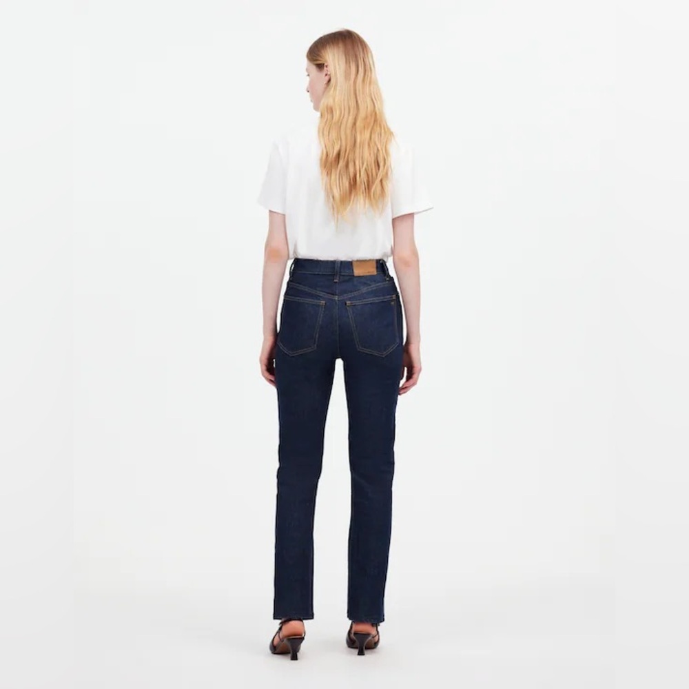 NEW Madewell The Tall '90s Straight Jean Norman Wash Women’s Size 27 Tall Long - Picture 3 of 13